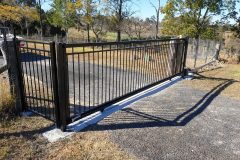 Aluminium Tubular Automatic Sliding Gate and fence panels