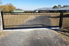 Aluminium Tubular Automatic Sliding Gate and fence panels