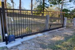 Aluminium Tubular Automatic Sliding Gate and fence panels