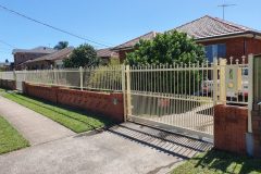 Aluminium Tubular Automatic Sliding Gate and fence panels