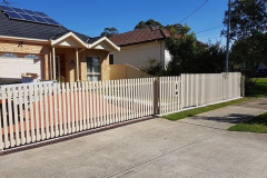 Aluminium Tubular Automatic Sliding Gate and fence panels