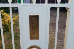 Aluminium letterbox