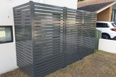 Aluminium Slats panels used to hide home utilities