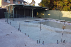 Pool Frameless Glass Fence and Gate